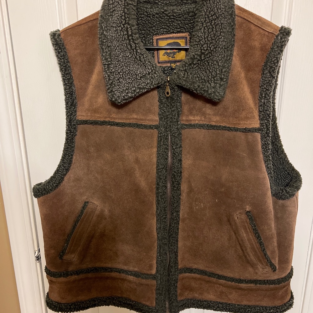 Mens Leather Vest